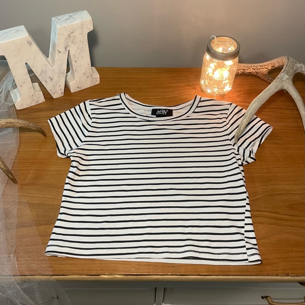 Just Polly Striped T-Shirt